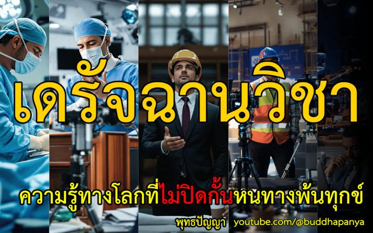เดรัจฉานวิชา: ความรู้ทางโลก กับหนทางแห่งปัญญา